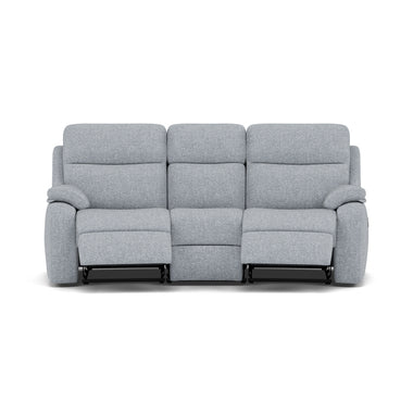 G Plan Kingsbury 3 Seater Curved Recliner Sofa - 3 Seater Power Recliner Curved Sofa Double with USB Grade B - Power Recliner with USB 3 Seater Sofas Sterling Home 4 B932 Beach Duck Egg