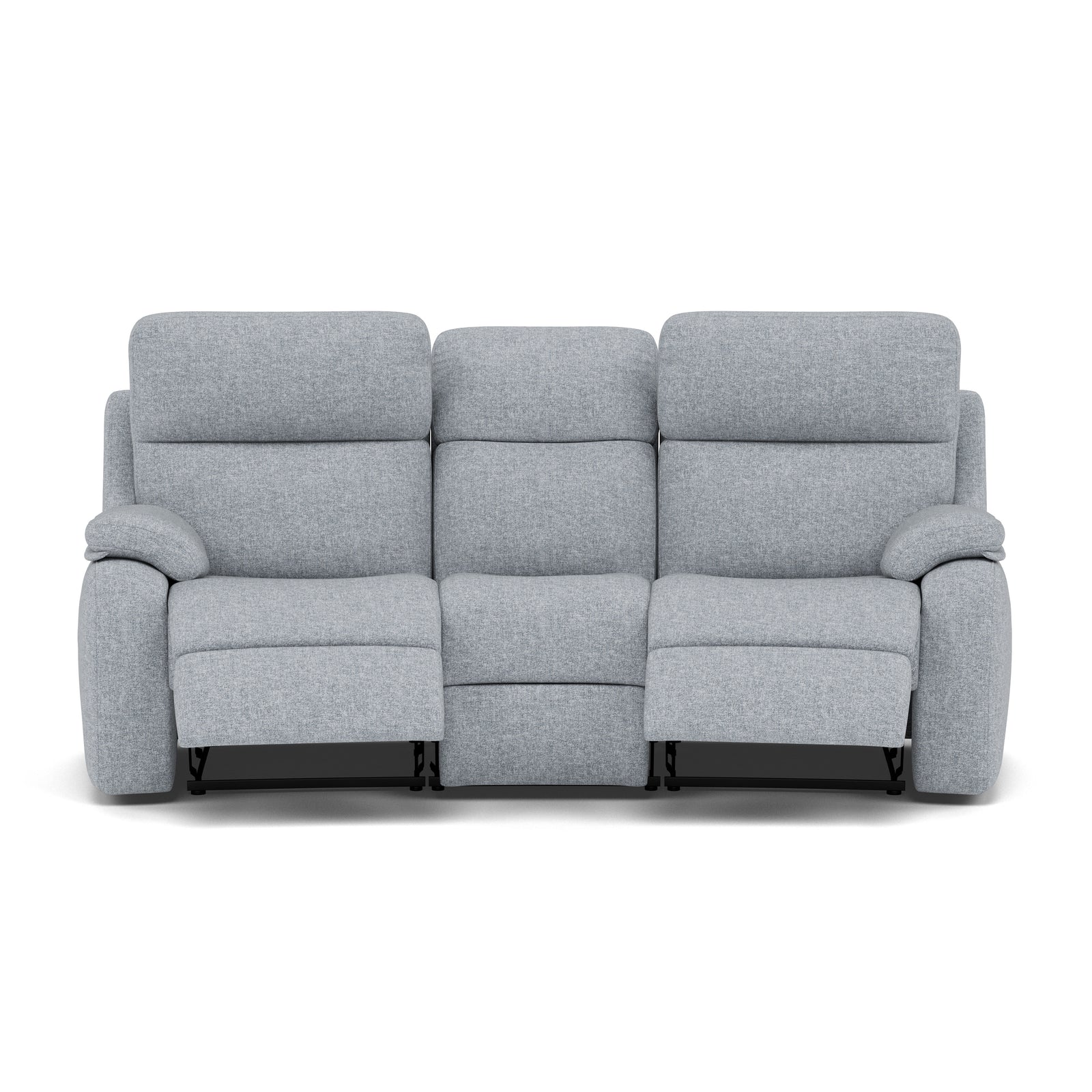 G Plan Kingsbury 3 Seater Curved Recliner Sofa - 3 Seater Power Recliner Curved Sofa Headrest + Lumbar with USB Grade B - Power with Power Headrest, Lumbar & USB 3 Seater Sofas Sterling Home 4 B932 Beach Duck Egg