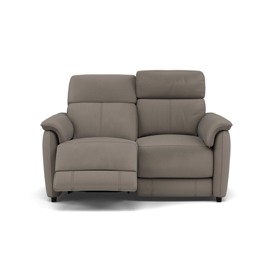 Orkney 2 Seater Recliner Sofa - 2 Seater Sofa with 2 Power Recliners Fabric - Power Recliner with USB 2 Seater Sofas Sterling Home 2 BFA-MAD-03 DARK GREY