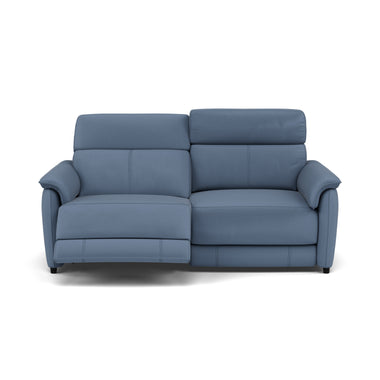 Orkney 3 Seater Recliner Sofa - 2.5 Seater Sofa with 2 Power Recliners Fabric - Power Recliner with USB 3 Seater Sofas Sterling Home 4 BFA-MAD-08 PACIFIC BLUE