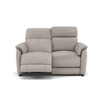 Orkney 2 Seater Recliner Sofa - 2 Seater Sofa with 2 Power Recliners Fabric - Power Recliner with USB 2 Seater Sofas Sterling Home 1 BFAMAD-02 SILVER GREY