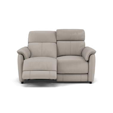 Orkney 2 Seater Recliner Sofa - 2 Seater Sofa with 2 Power Recliners Fabric - Power Recliner with USB 2 Seater Sofas Sterling Home 1 BFAMAD-02 SILVER GREY
