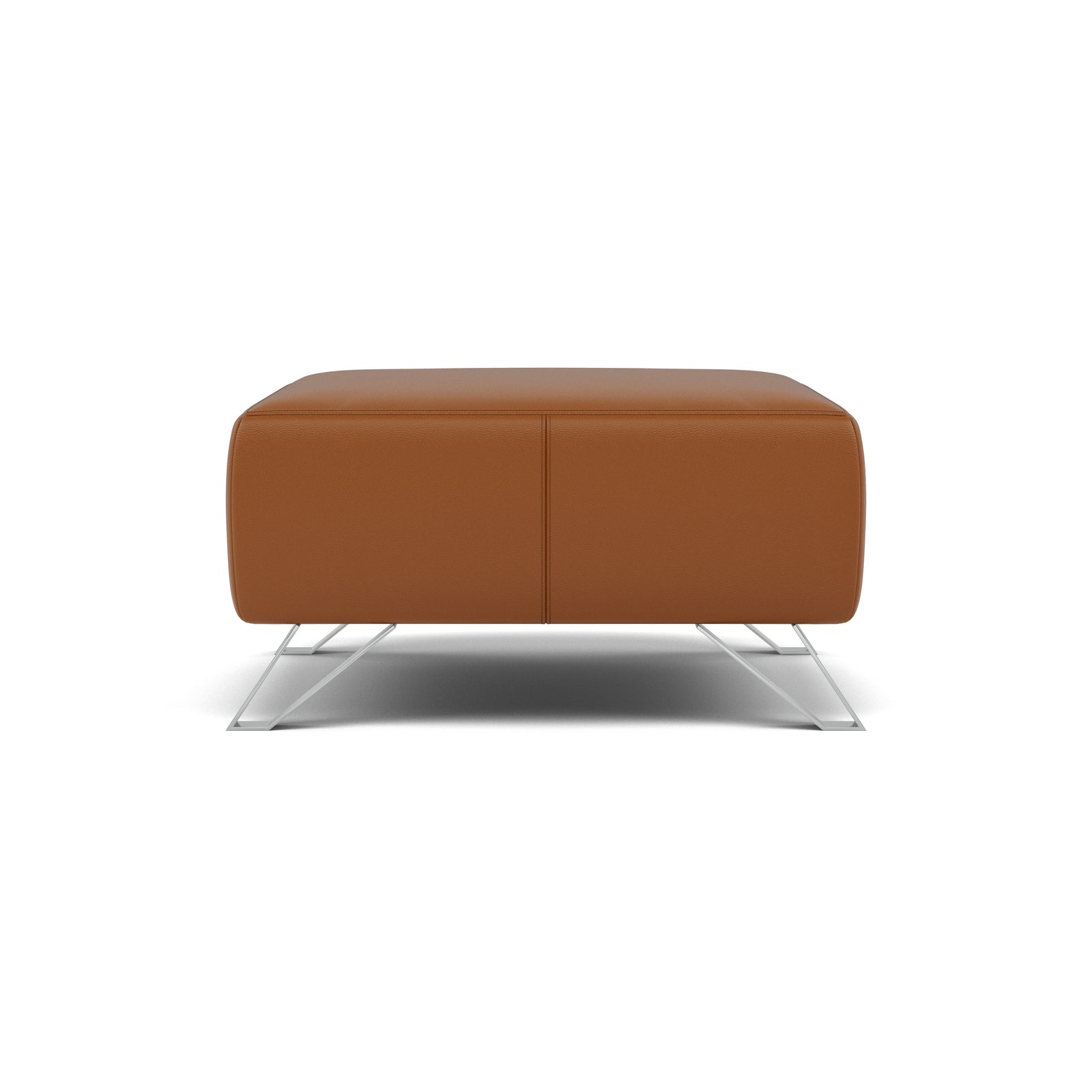 Nicoletti Puccini Footstool - Rectangular Stool CK Sterling Home 9 Botero Cuoio 2151
