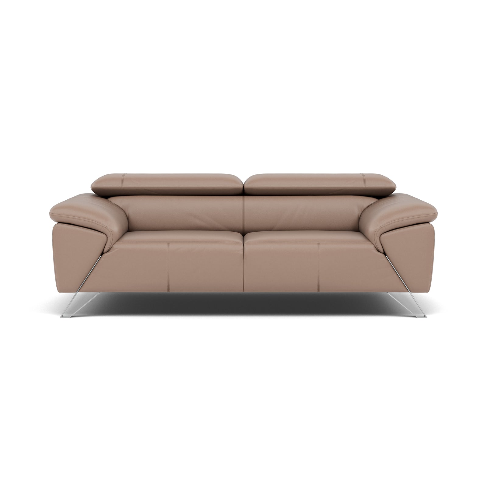 Nicoletti Puccini Small 3 Seater Sofa - 2.5 Seater Sofa CK 3 Seater Sofas Sterling Home 12 Botero Taupe 2152