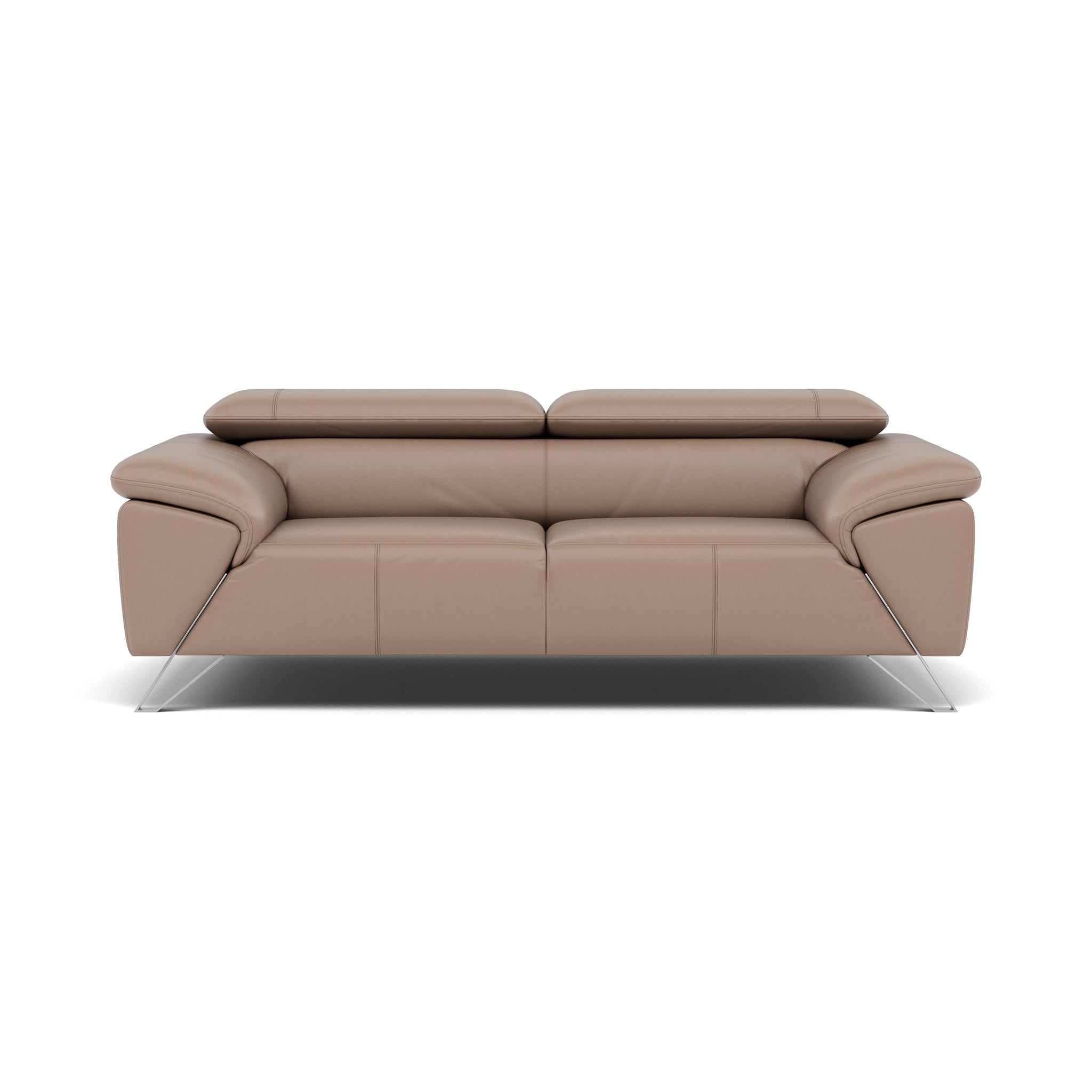 Nicoletti Puccini Small 3 Seater Sofa - 2.5 Seater Sofa CK 3 Seater Sofas Sterling Home 12 Botero Taupe 2152
