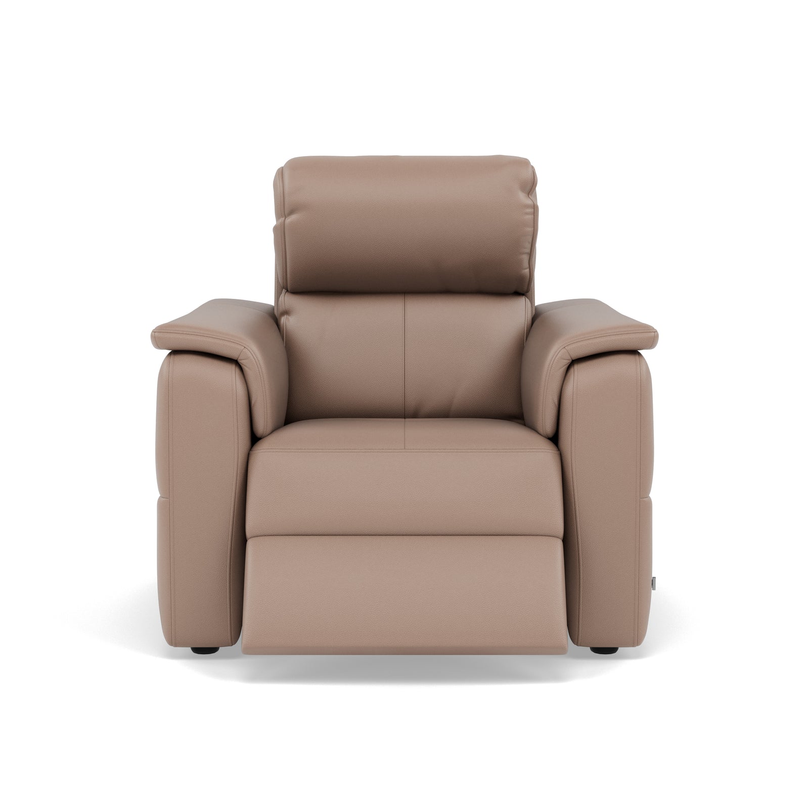Nicoletti Giacomo Recliner Armchair - Power Recliner Chair Lumber Support CK Botero - Power With Power Headrest Footrest Lumbar & USB Sterling Home 6 Botero 2152 Taupe