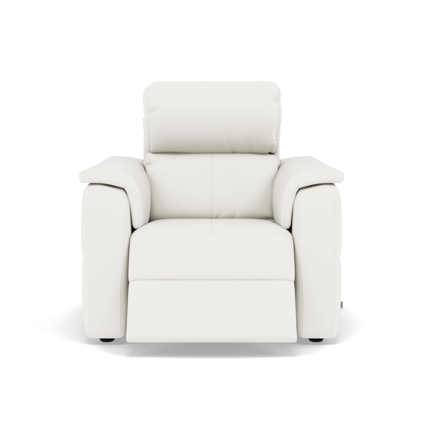Nicoletti Giacomo Recliner Armchair - Power Recliner Chair Lumber Support CK Botero - Power With Power Headrest Footrest Lumbar & USB Sterling Home 1 Botero 2153 Bianco
