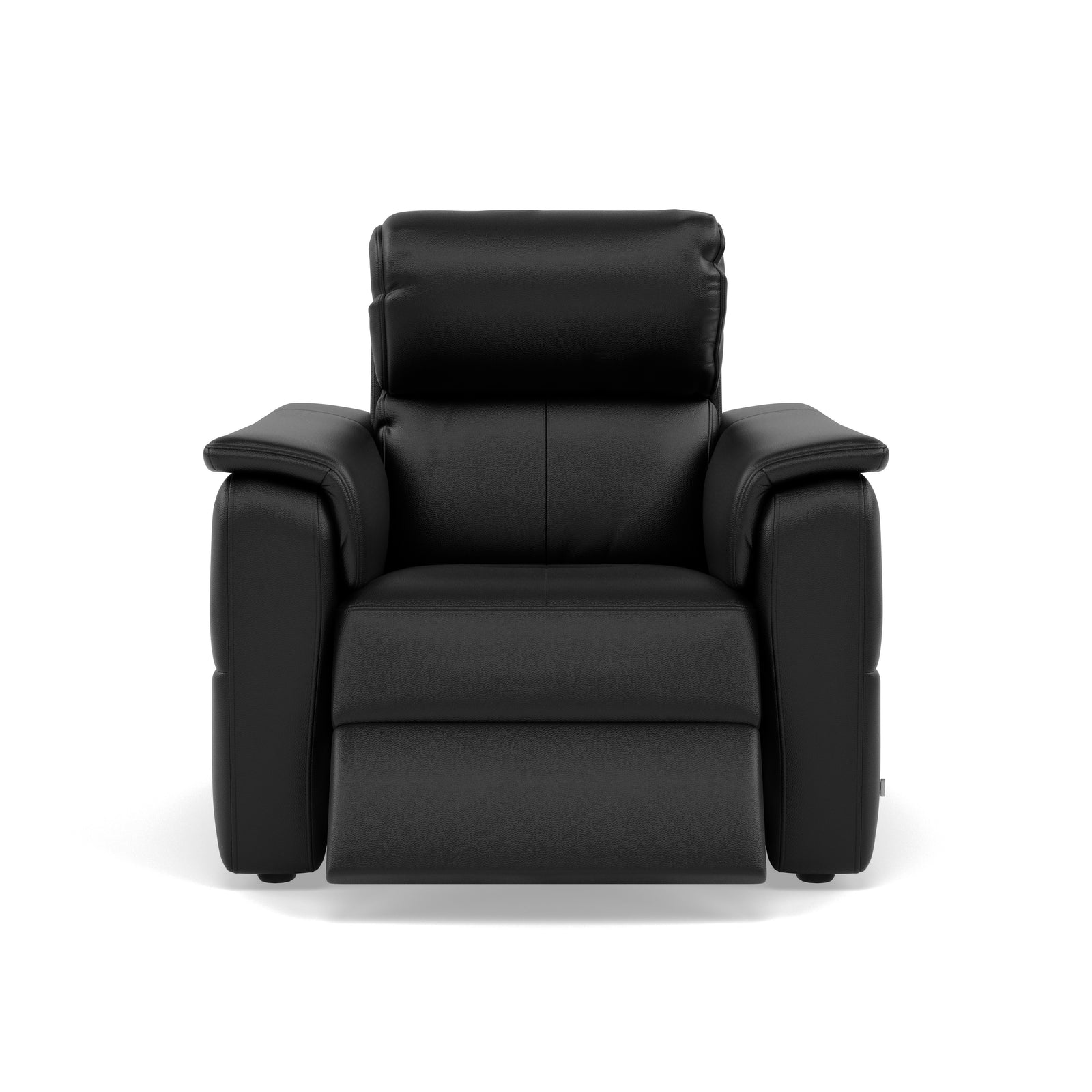 Nicoletti Giacomo Recliner Armchair - Power Recliner Chair Lumber Support CK Botero - Power With Power Headrest Footrest Lumbar & USB Sterling Home 8 Botero 2154 Nero