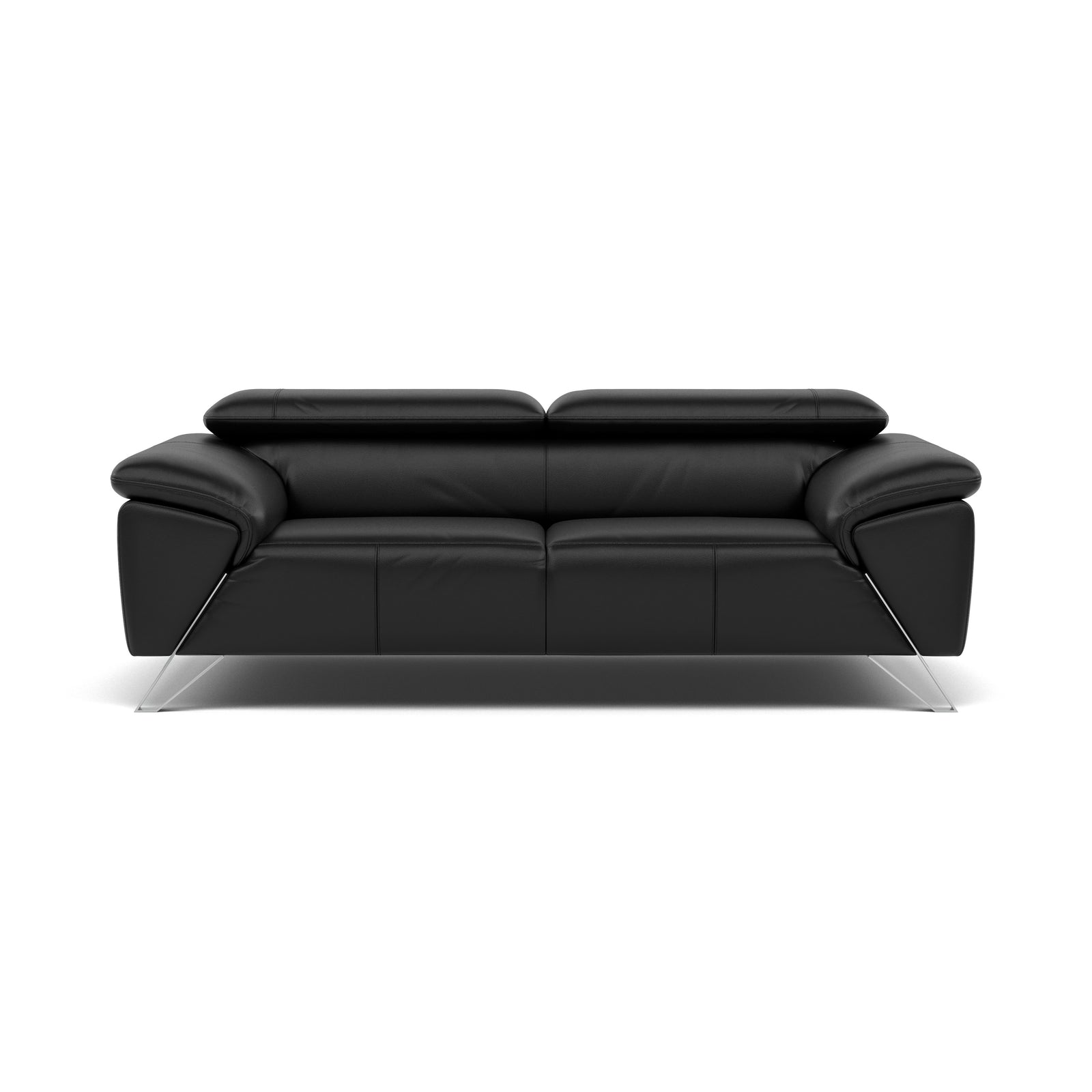 Nicoletti Puccini Small 3 Seater Sofa - 2.5 Seater Sofa CK 3 Seater Sofas Sterling Home 13 Botero Nero 2154