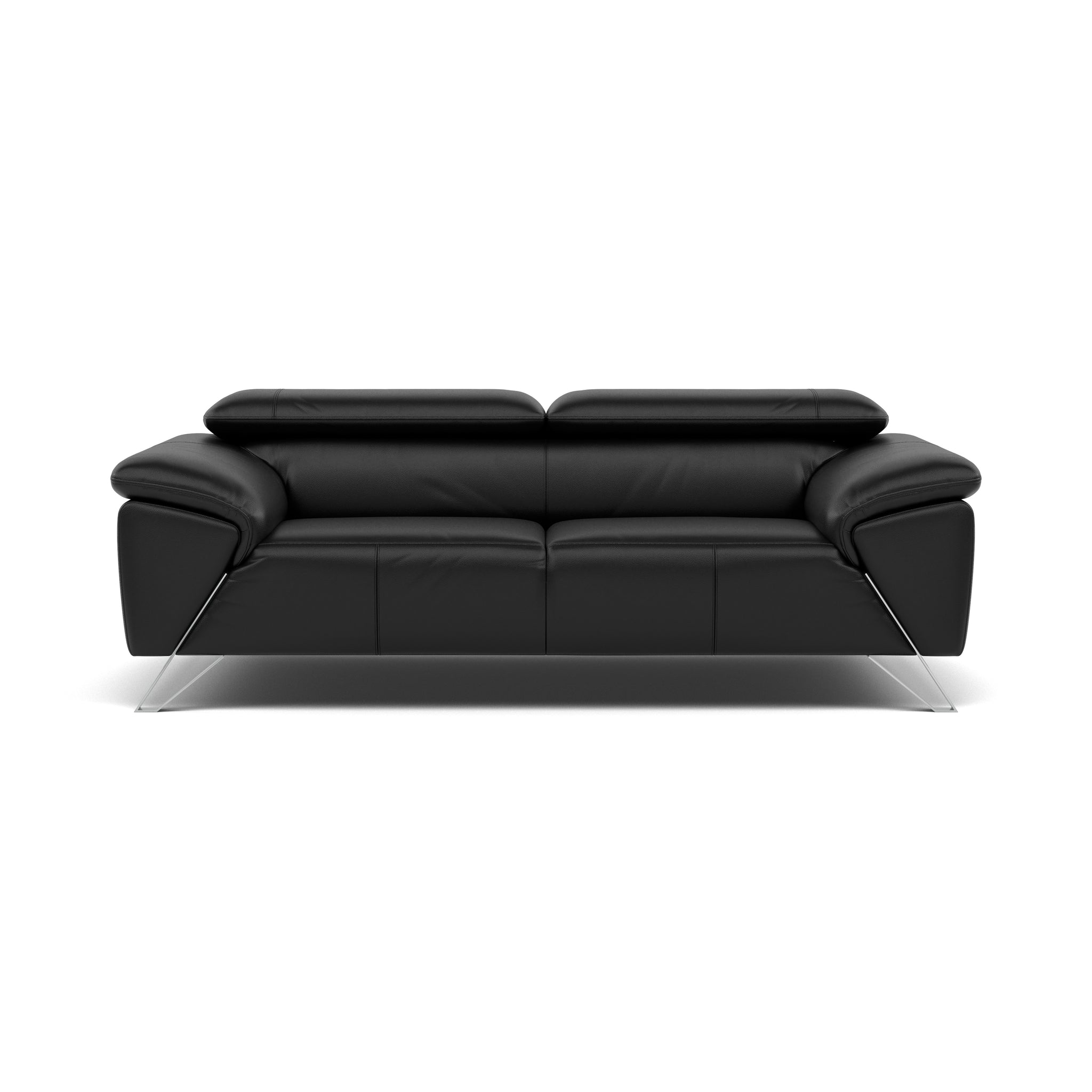 Nicoletti Puccini Small 3 Seater Sofa - 2.5 Seater Sofa CK 3 Seater Sofas Sterling Home 13 Botero Nero 2154