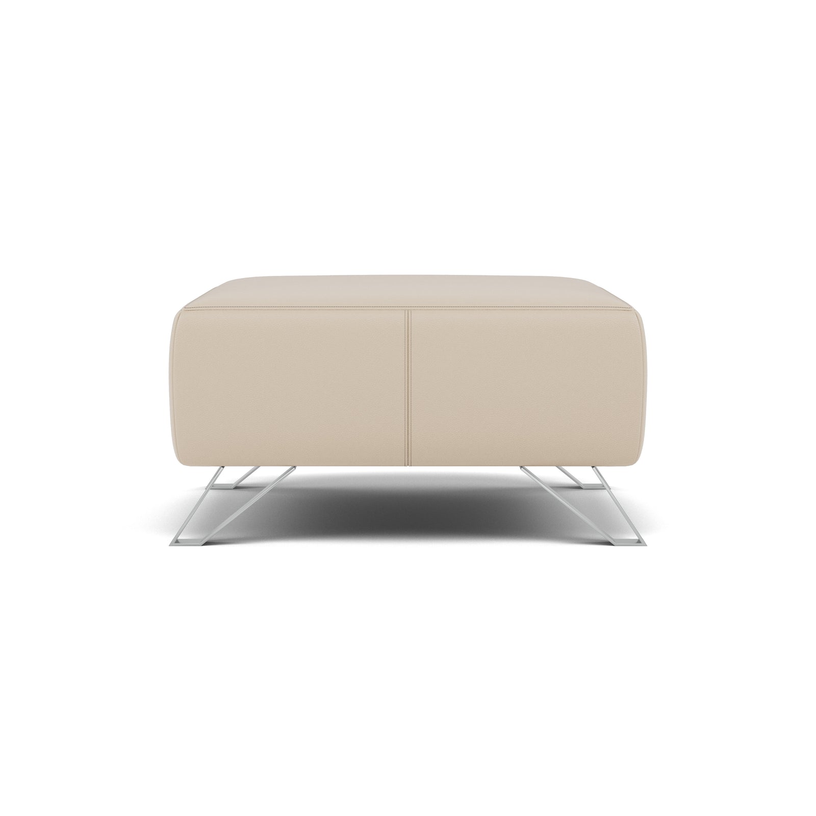 Nicoletti Puccini Footstool - Rectangular Stool CK Sterling Home 8 Botero Crema 2156
