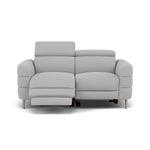 Hoy 2 Seater Recliner Sofa - 2 Str W/ 2 Power Recliner W/ 2 Manual Headrest Fabric - Power with Manual Headrest 2 Seater Sofas Sterling Home 8 CU9102-5-UK Oxford Silver