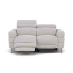 Hoy 2 Seater Recliner Sofa - 2 Str W/ 2 Power Recliner W/ 2 Manual Headrest Fabric - Power with Manual Headrest 2 Seater Sofas Sterling Home 1 KB-1280-UK Darwin Silver