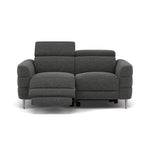 Hoy 2 Seater Recliner Sofa - 2 Str W/ 2 Power Recliner W/ 2 Manual Headrest Fabric - Power with Manual Headrest 2 Seater Sofas Sterling Home 5 KB-1281-UK Darwin Charcoal