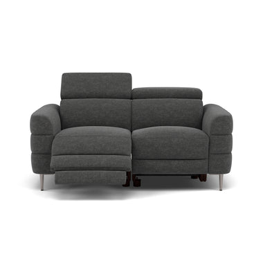 Hoy 2 Seater Recliner Sofa - 2 Str W/ 2 Power Recliner W/ 2 Power Headrest Fabric - Power with Power Headrest & USB 2 Seater Sofas Sterling Home 5 KB-1281-UK Darwin Charcoal
