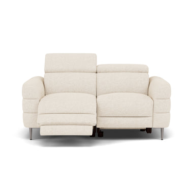 Hoy 2 Seater Recliner Sofa - 2 Str W/ 2 Power Recliner W/ 2 Power Headrest Fabric - Power with Power Headrest & USB 2 Seater Sofas Sterling Home 6 KB-1285-UK Darwin Ivory