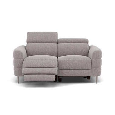 Hoy 2 Seater Recliner Sofa - 2 Str W/ 2 Power Recliner W/ 2 Power Headrest Fabric - Power with Power Headrest & USB 2 Seater Sofas Sterling Home 11 KB-1291-UK Amigo Granite