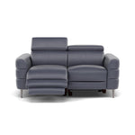 Hoy 2 Seater Recliner Sofa - 2 Str W/ 2 Power Recliner W/ 2 Power Headrest Cat NL/O - Power with Power Headrest & USB 2 Seater Sofas Sterling Home 1 NL5100 New York Dark Blue