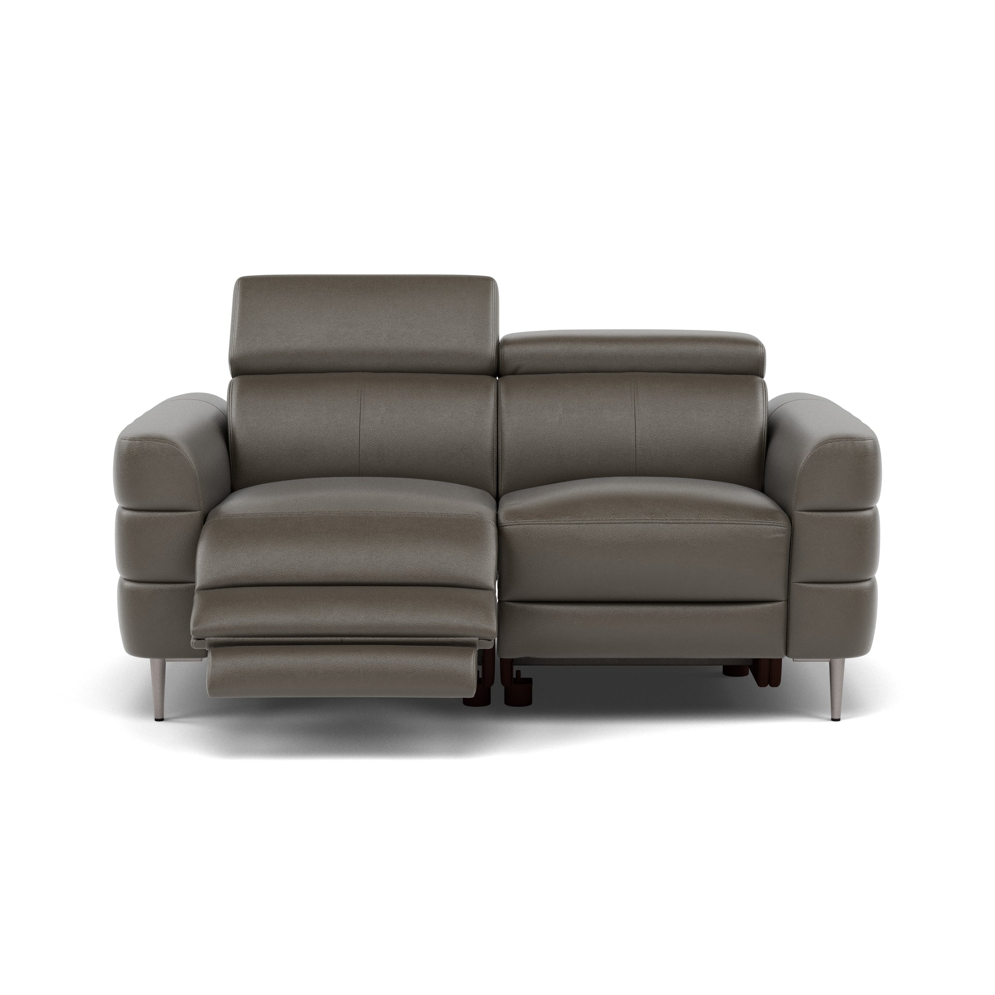 Hoy 2 Seater Recliner Sofa - 2 Str W/ 2 Power Recliner W/ 2 Power Headrest Cat NL/O - Power with Power Headrest & USB 2 Seater Sofas Sterling Home 5 NL5101 New York Anthkacite Grey