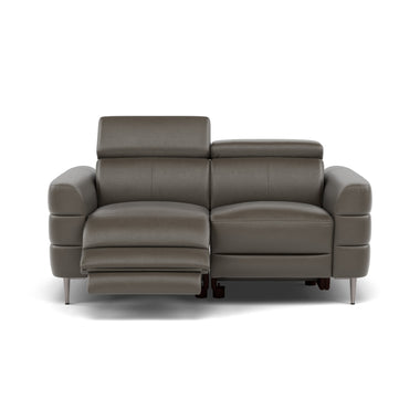 Hoy 2 Seater Recliner Sofa - 2 Str W/ 2 Power Recliner W/ 2 Manual Headrest Cat NL/O - Power with Manual Headrest 2 Seater Sofas Sterling Home 5 NL5101 New York Anthkacite Grey