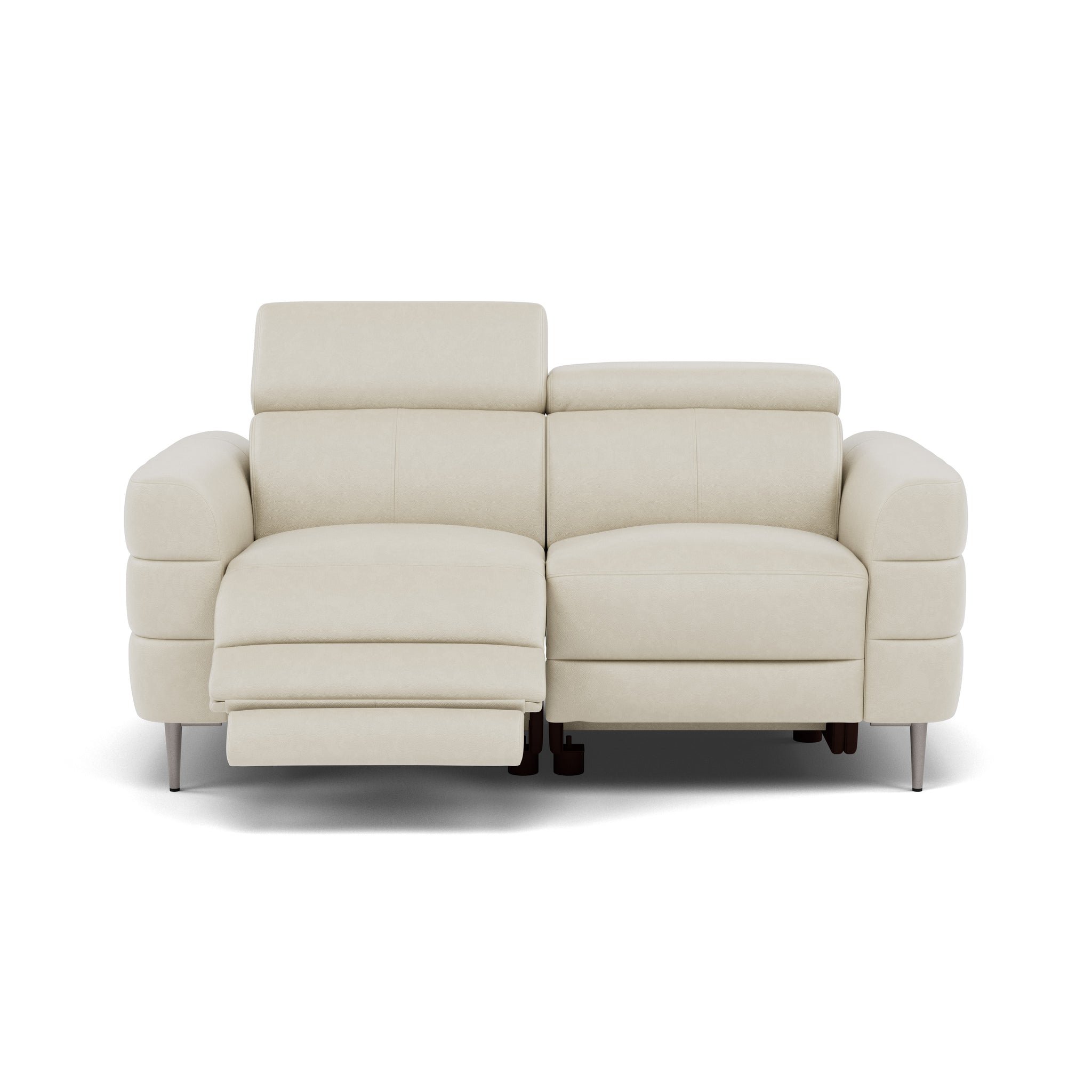 Hoy 2 Seater Recliner Sofa - 2 Str W/ 2 Power Recliner W/ 2 Power Headrest Cat NL/O - Power with Power Headrest & USB 2 Seater Sofas Sterling Home 10 O7015 Oslo Light Grey