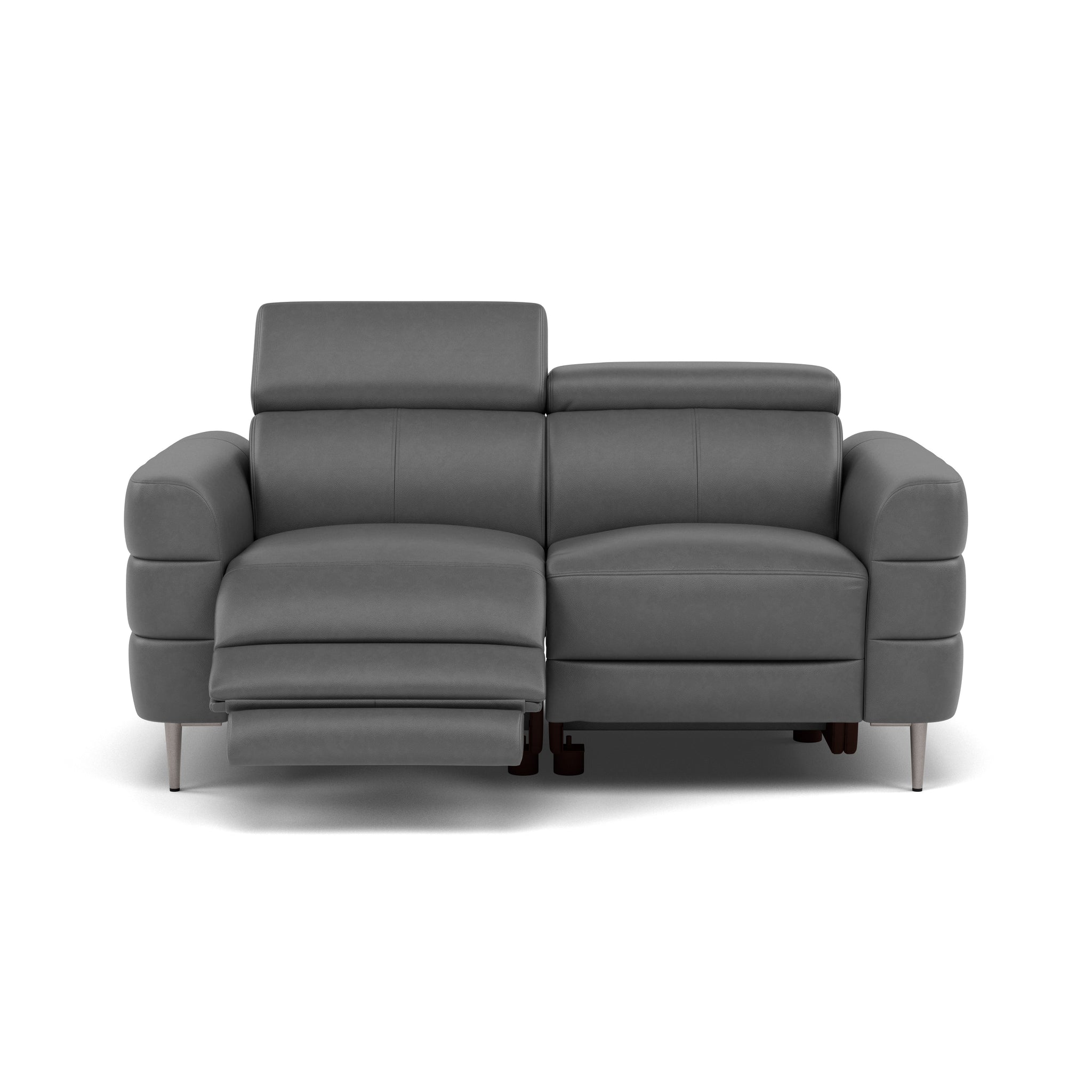 Hoy 2 Seater Recliner Sofa - 2 Str W/ 2 Power Recliner W/ 2 Power Headrest Cat NL/O - Power with Power Headrest & USB 2 Seater Sofas Sterling Home 12 O7300 Orlando Dark Grey