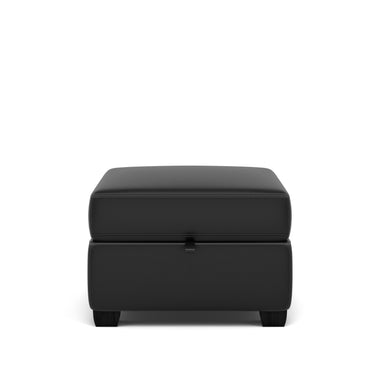 Orkney Storage Footstool - Storage footstool Cat 20S Footstools Sterling Home 7 BXS-023C BLACK