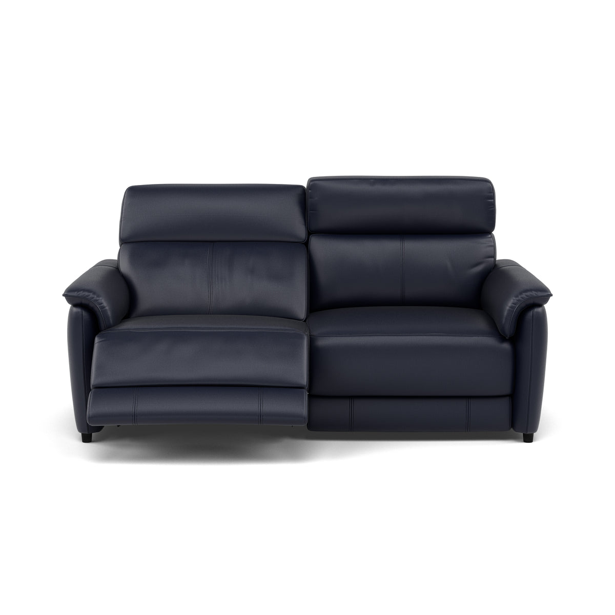 Orkney 3 Seater Recliner Sofa - 2.5 Seater Sofa with 2 Power Recliners Cat 20S - Power Recliner with USB 3 Seater Sofas Sterling Home 11 BXS-036C NAVY