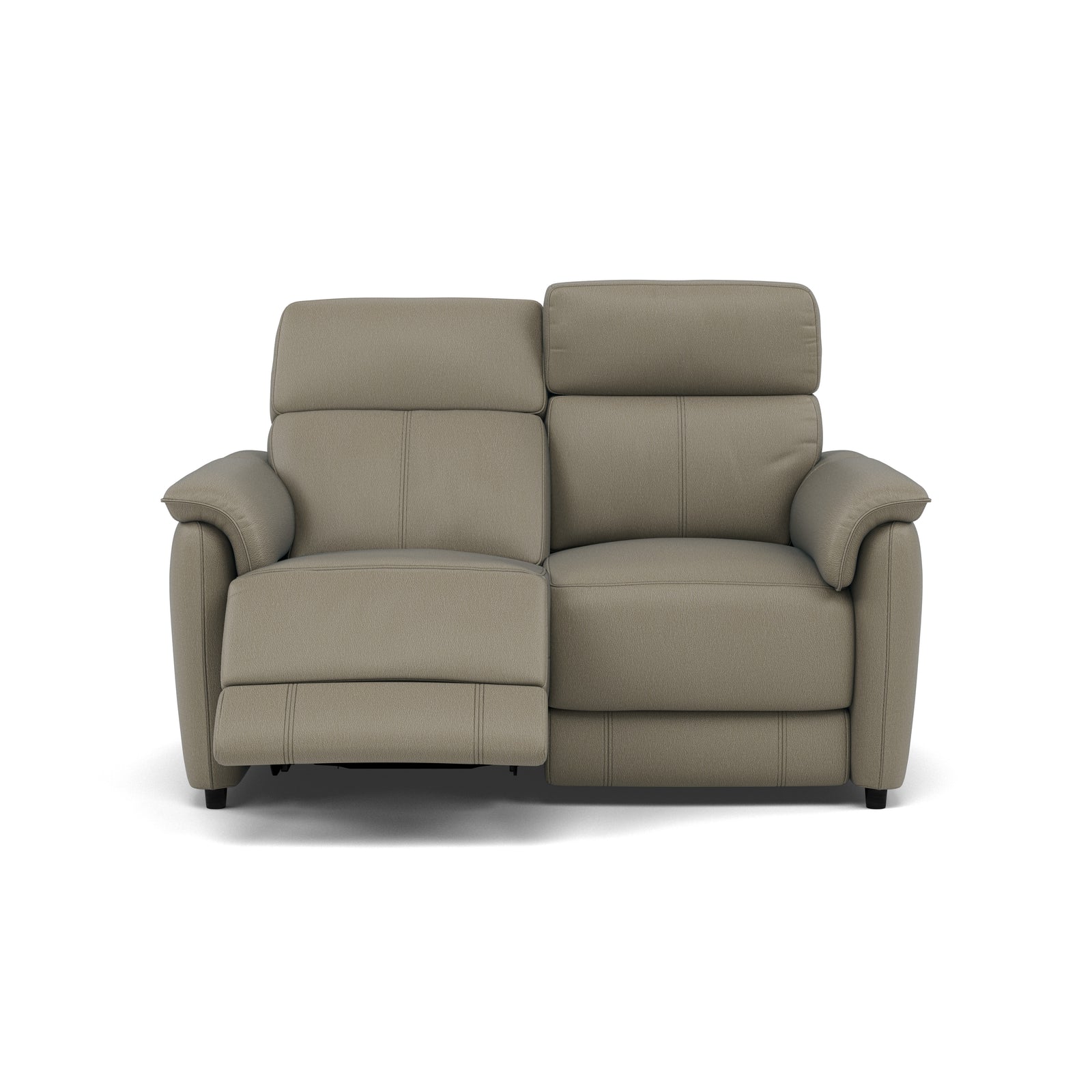 Orkney 2 Seater Recliner Sofa - 2 Seater Sofa with 2 Power Recliners Cat 20S - Power Recliner with USB 2 Seater Sofas Sterling Home 12 BXS-039C PEBBLE