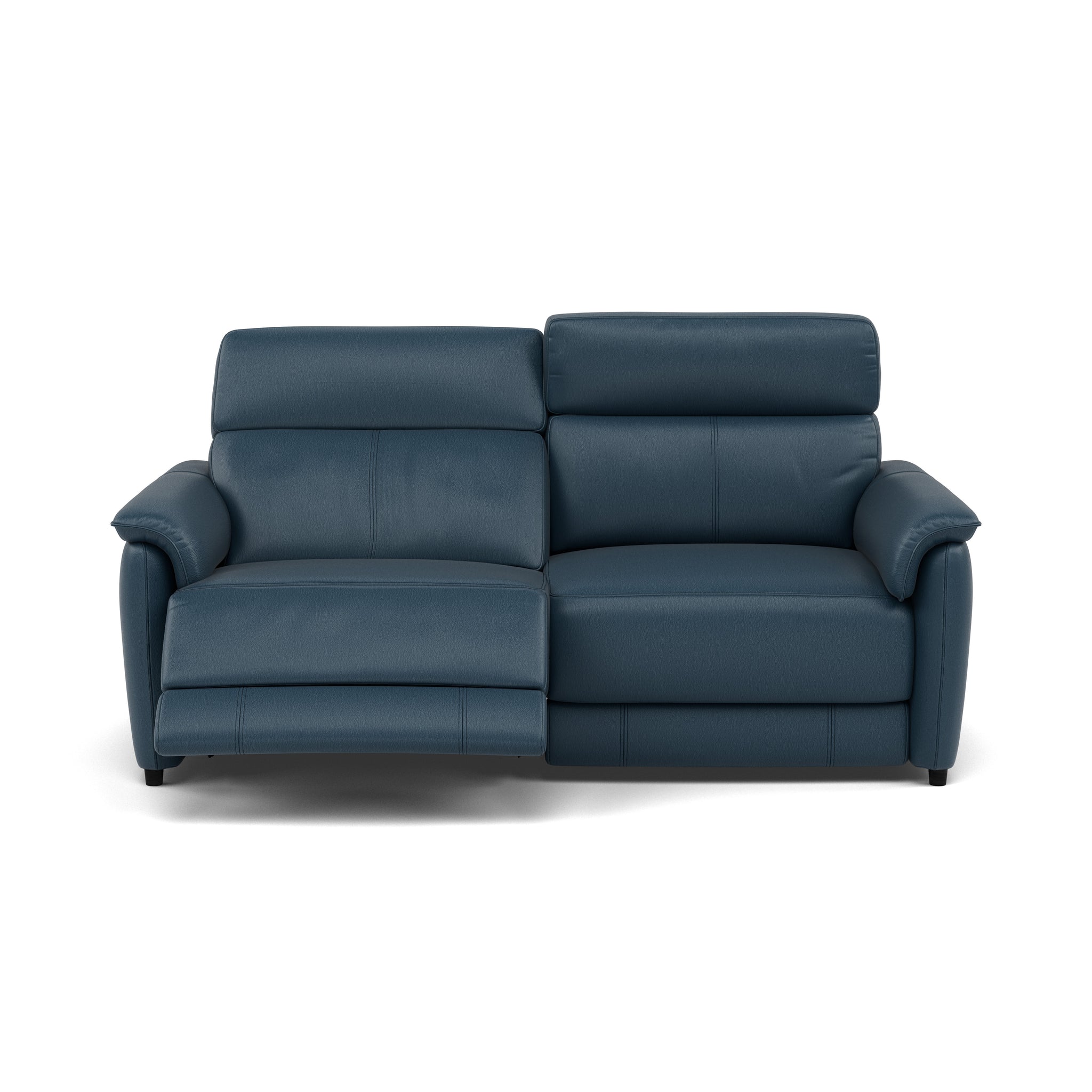 Orkney 3 Seater Recliner Sofa - 2.5 Seater Sofa with 2 Power Recliners Cat 20S - Power Recliner with USB 3 Seater Sofas Sterling Home 10 BXS-313E OCEAN BLUE