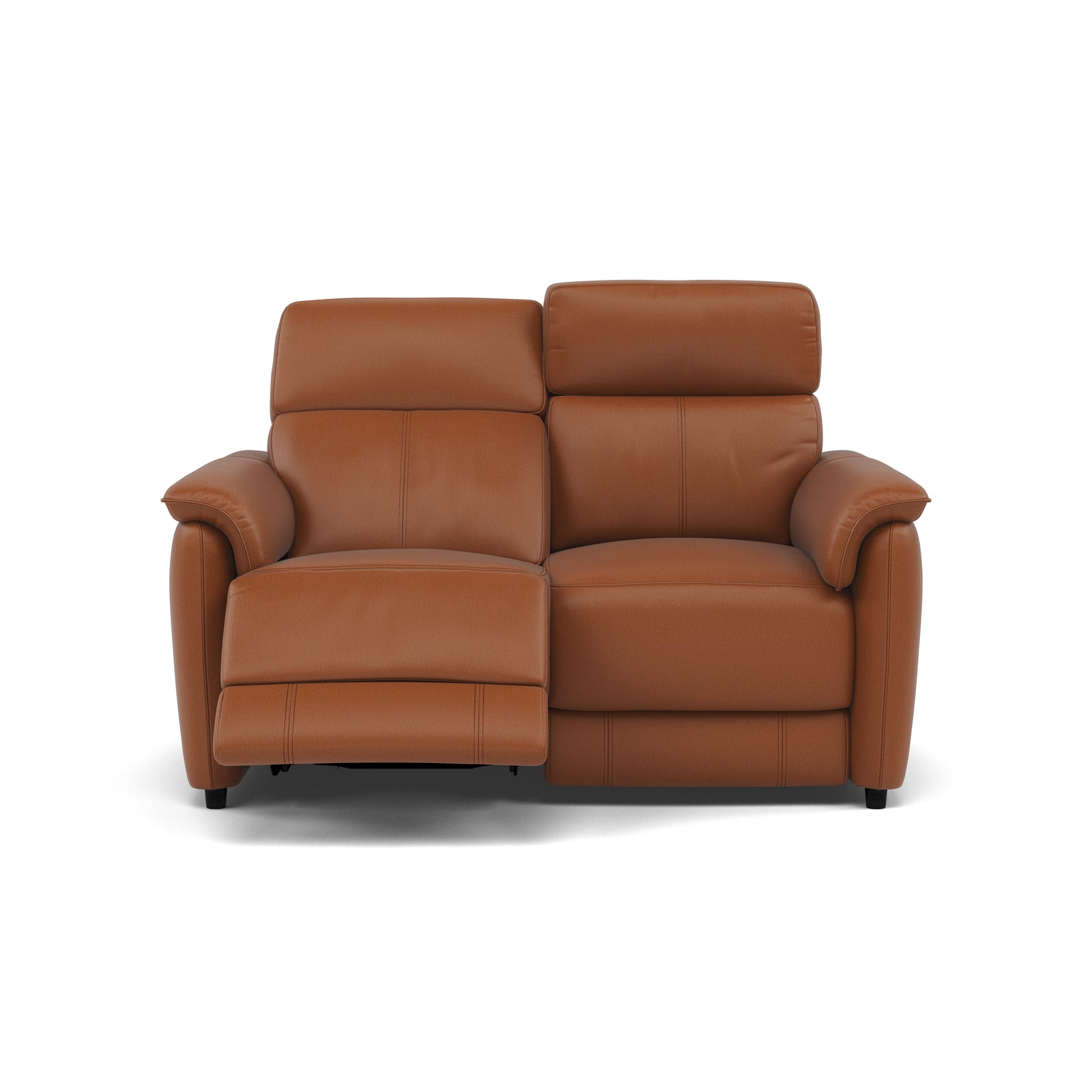 Orkney 2 Seater Recliner Sofa - 2 Seater Sofa with 2 Power Recliners Cat 20S - Power Recliner with USB 2 Seater Sofas Sterling Home 9 BXS-334E PECAN BROWN