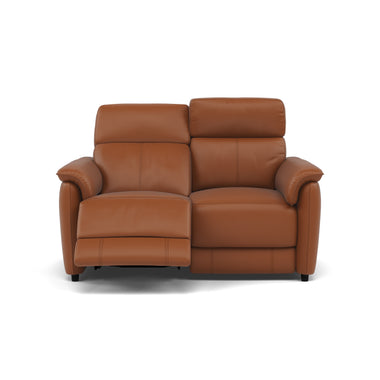 Orkney 2 Seater Recliner Sofa - 2 Seater Sofa with 2 Power Recliners Cat 20S - Power Recliner with USB 2 Seater Sofas Sterling Home 9 BXS-334E PECAN BROWN