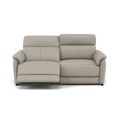 Orkney 3 Seater Recliner Sofa - 2.5 Seater Sofa with 2 Power Recliners Cat 20S - Power Recliner with USB 3 Seater Sofas Sterling Home 1 BXS-946B FEATHER GREY