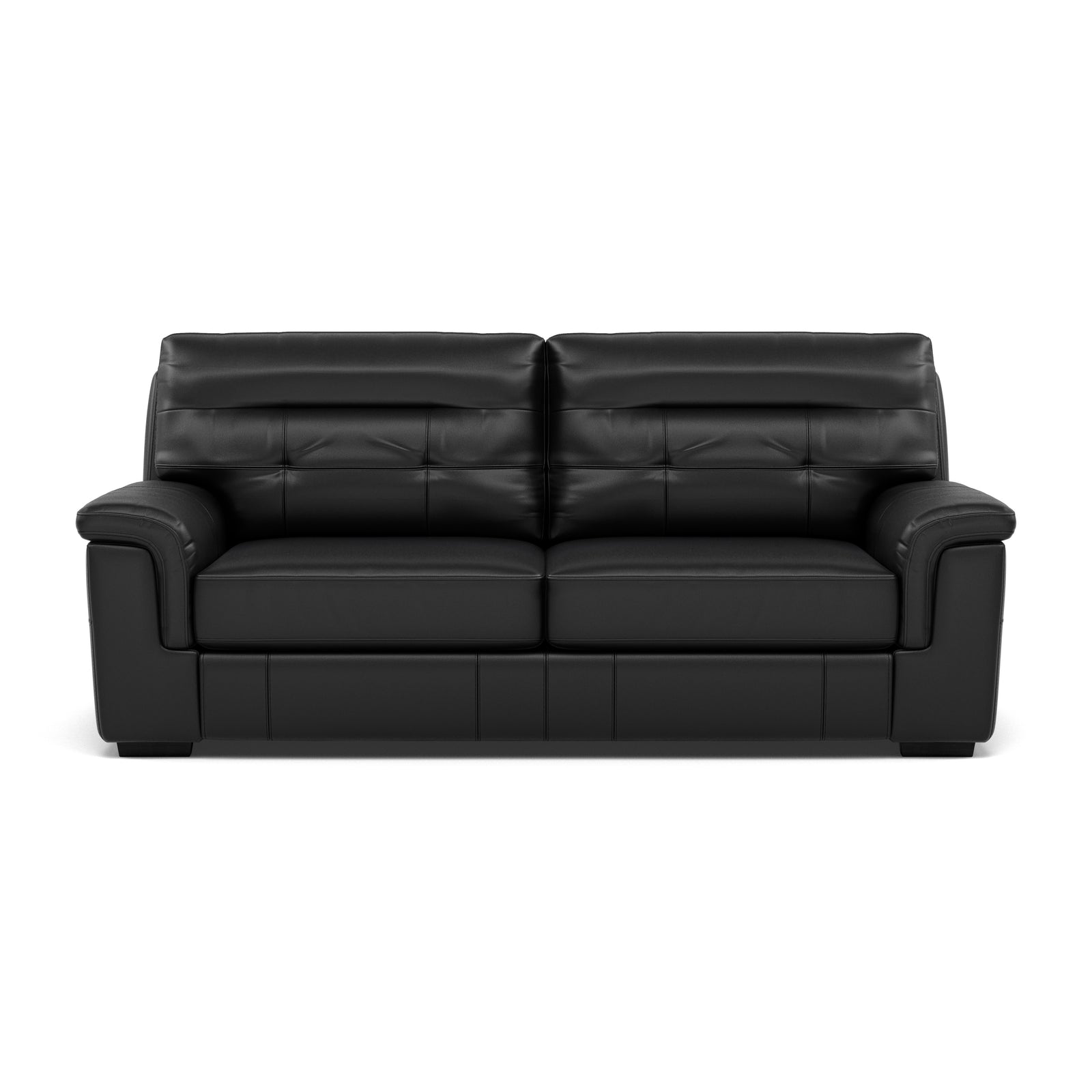 Silva 3 Seater Sofa - 2.5 Seater Sofa BXS Only 3 Seater Sofas Sterling Home 8 BXS-023C BLACK