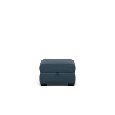 Silva Storage Footstool - Storage footstool BXS Only Footstools Sterling Home 12 BXS-313E Ocean Blue