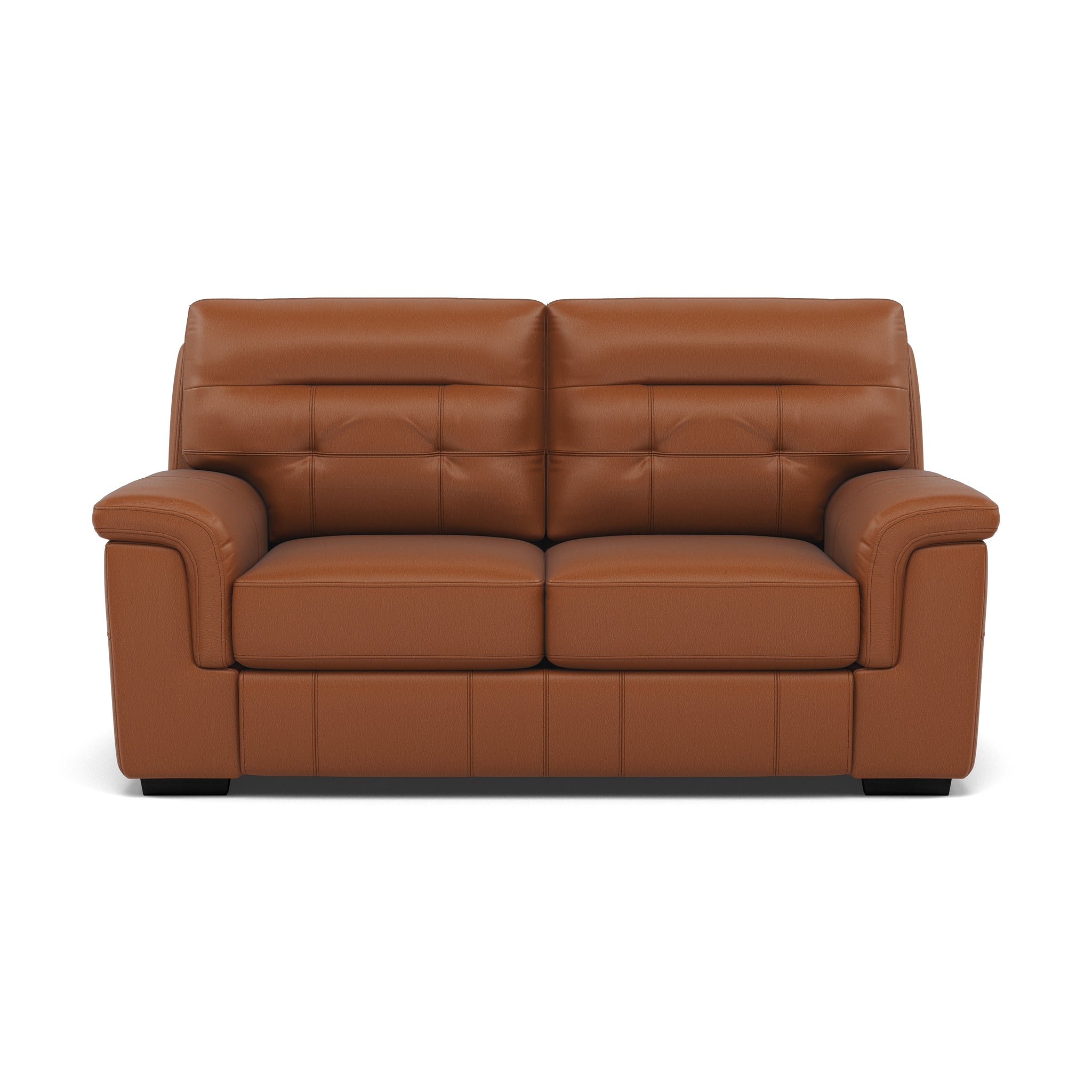 Silva 2 Seater Sofa - 2 Seater Sofa BXS Only 2 Seater Sofas Sterling Home 11 BXS-334E PECAN BROWN