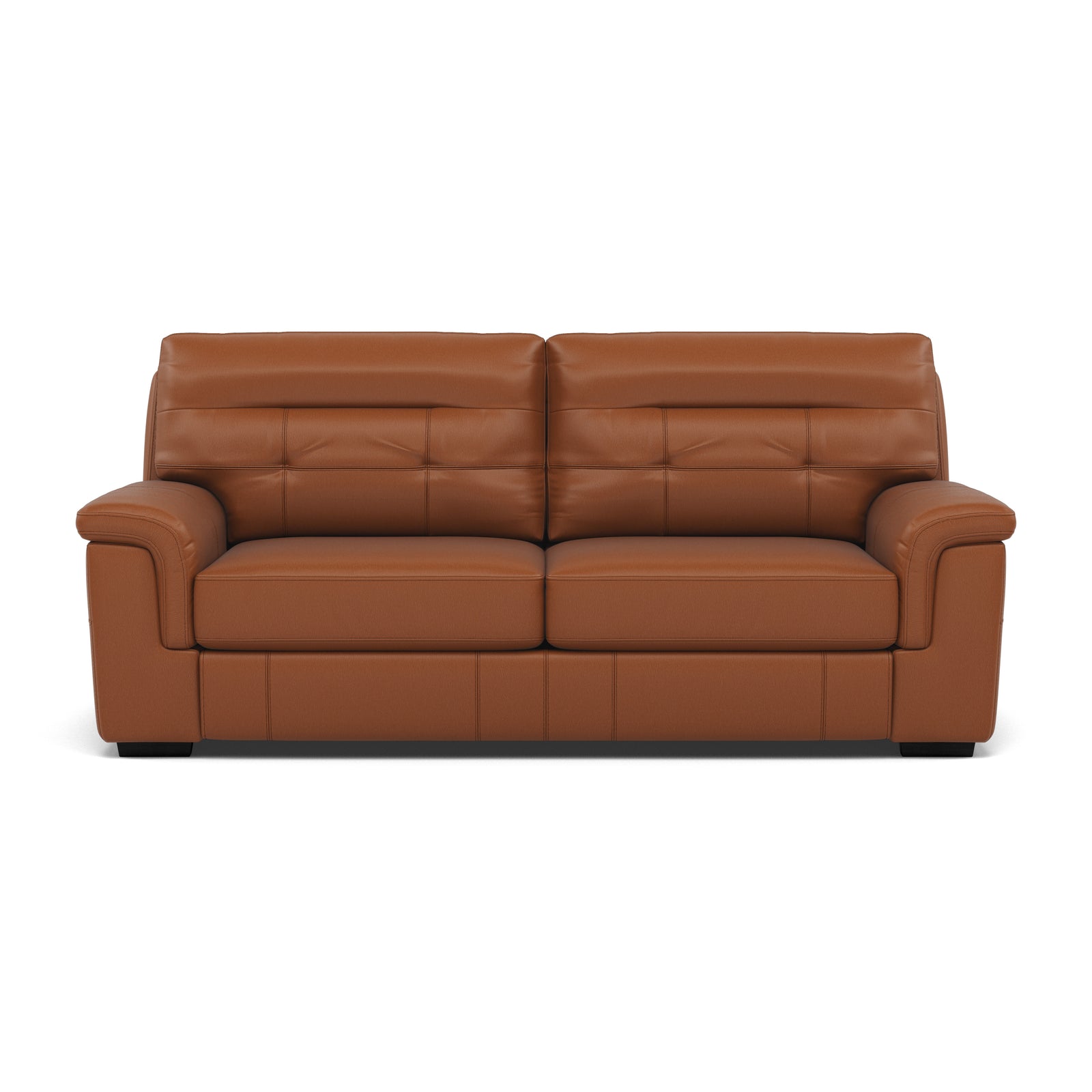 Silva 3 Seater Sofa - 2.5 Seater Sofa BXS Only 3 Seater Sofas Sterling Home 10 BXS-334E PECAN BROWN