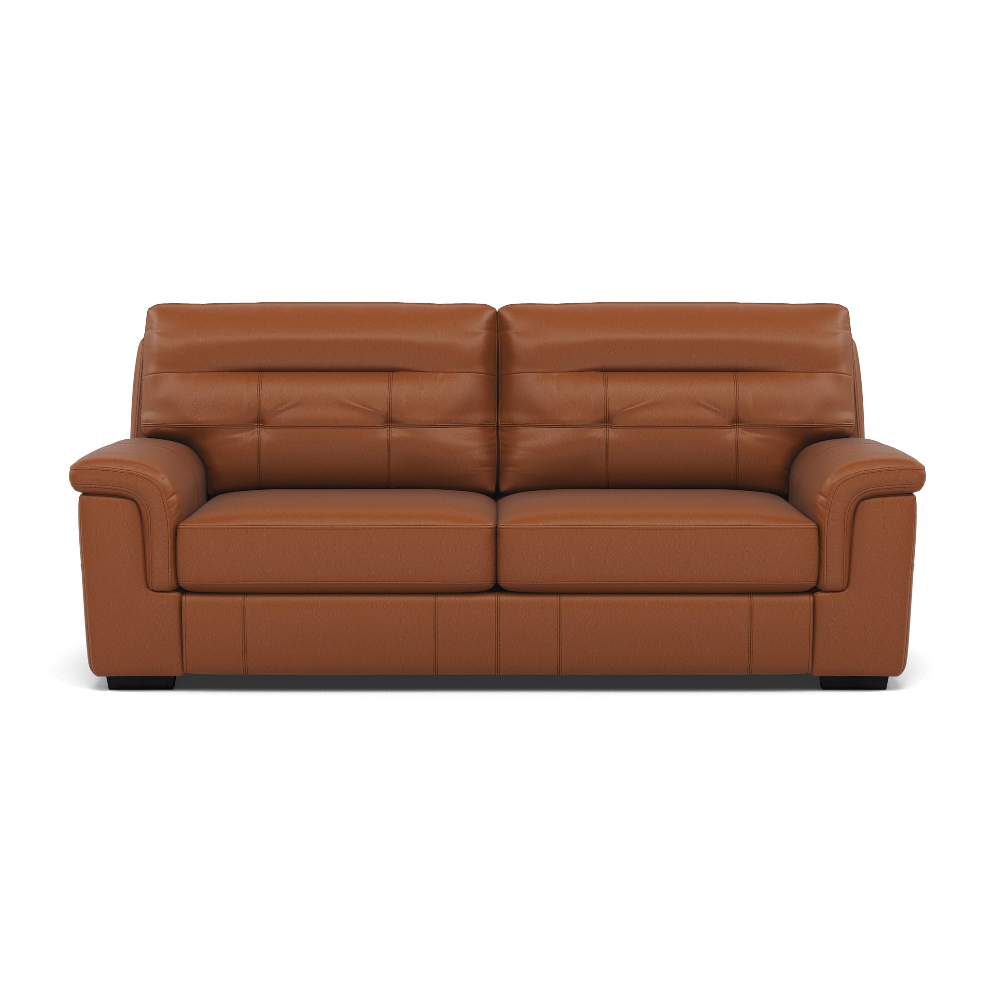 Silva 3 Seater Sofa - 2.5 Seater Sofa BXS Only 3 Seater Sofas Sterling Home 10 BXS-334E PECAN BROWN