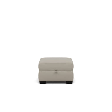 Silva Storage Footstool - Storage footstool BXS Only Footstools Sterling Home 1 BXS-946B FEATHER GREY
