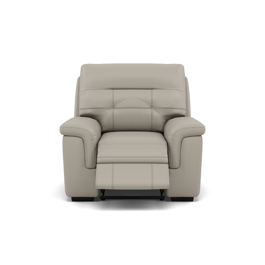 Silva Recliner Armchair - Power Recliner Chair BXS Only Armchairs Sterling Home 1 BXS-946B FEATHER GREY