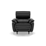 Sol Recliner Armchair - Power Recliner Armchair with Head Tilt Cat 55 Sterling Home 1 Cat-55/72 New Club Dark Grey
