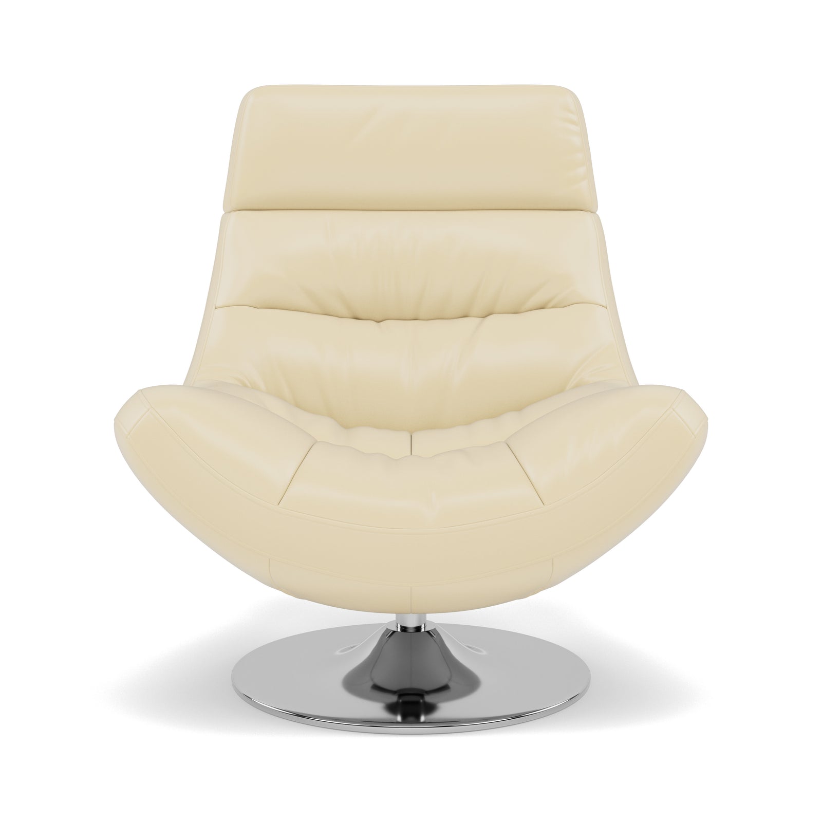 Batista Swivel Armchair - Swivel Armchair Cat 60 Armchairs Sterling Home 2 Cat-60/02 Montana Cool Cream