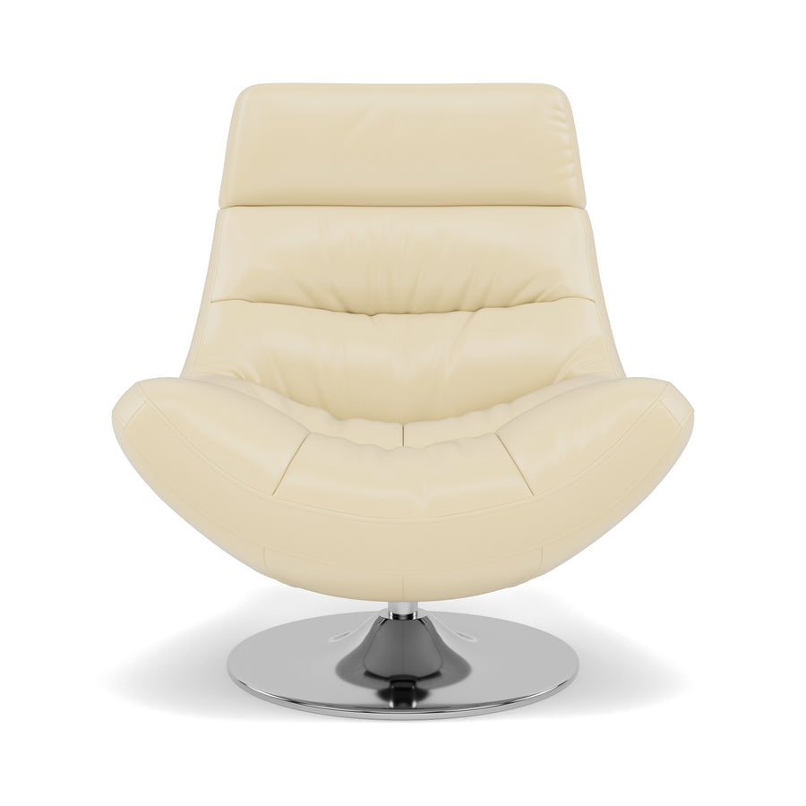 Batista Swivel Armchair - Swivel Armchair Cat 60 Armchairs Sterling Home 2 Cat-60/02 Montana Cool Cream