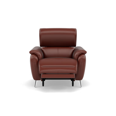 Sol Recliner Armchair - Power Recliner Armchair with Head Tilt Cat 60 Sterling Home 5 Cat-60/07 Montana Butterscotch