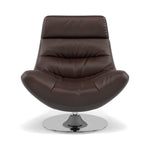 Batista Swivel Armchair - Swivel Armchair Cat 60 Armchairs Sterling Home 7 Cat-60/08 Montana Chocolate