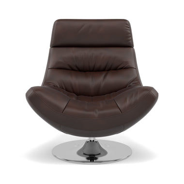 Batista Swivel Armchair - Swivel Armchair Cat 60 Armchairs Sterling Home 7 Cat-60/08 Montana Chocolate