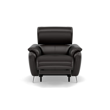 Sol Recliner Armchair - Power Recliner Armchair with Head Tilt Cat 60 Sterling Home 7 Cat-60/09 Montana Black Coffee