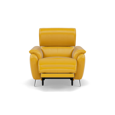 Sol Recliner Armchair - Power Recliner Armchair with Head Tilt Cat 60 Sterling Home 8 Cat-60/10 Montana Sunburst