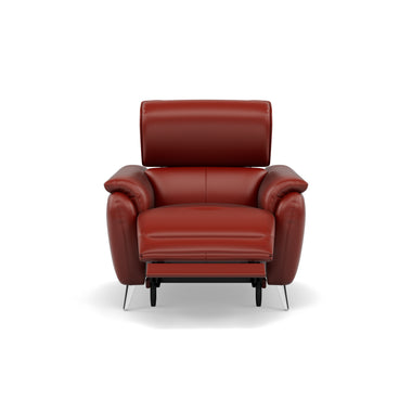 Sol Recliner Armchair - Power Recliner Armchair with Head Tilt Cat 60 Sterling Home 9 Cat-60/11 Montana Flame