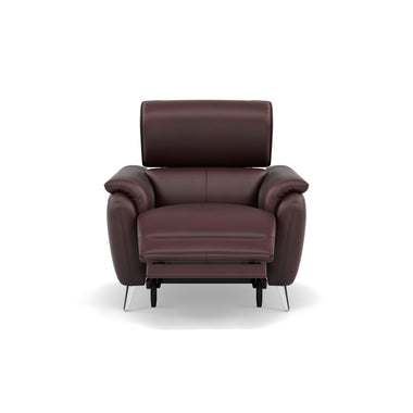 Sol Recliner Armchair - Power Recliner Armchair with Head Tilt Cat 60 Sterling Home 11 Cat-60/15 Montana Ruby